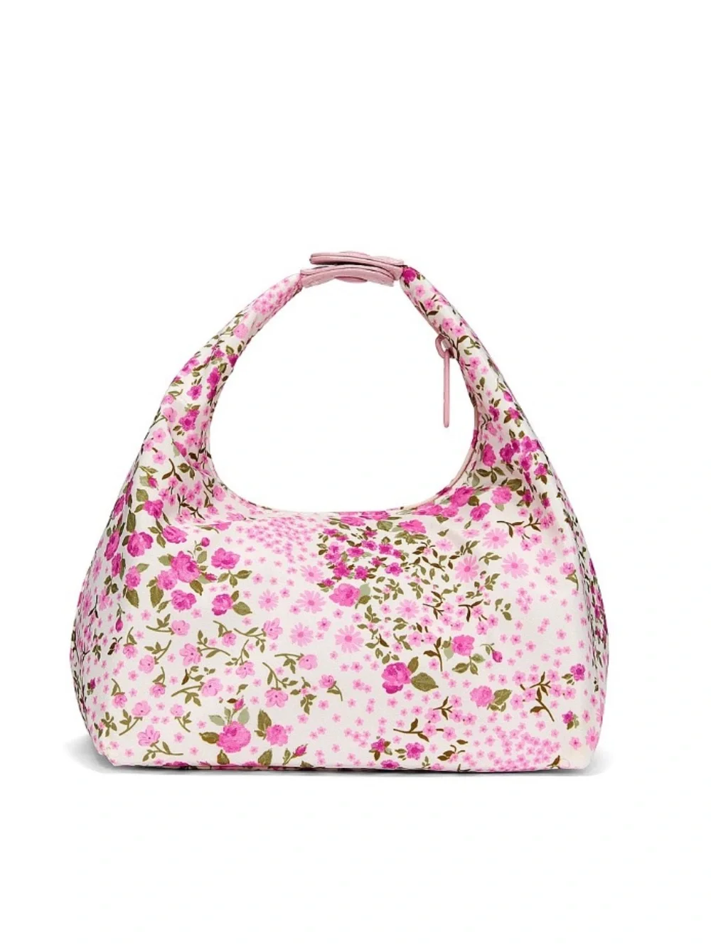 PINK Floral makeup bag